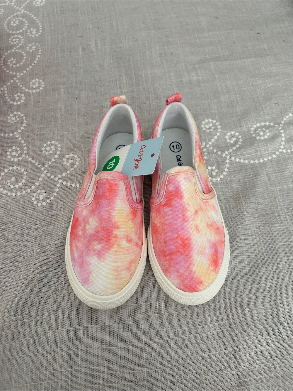 Kids Tie-Dye Slip-On - Pink Peach